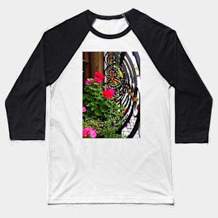 Flowers - Rothenburg, Germany Baseball T-Shirt